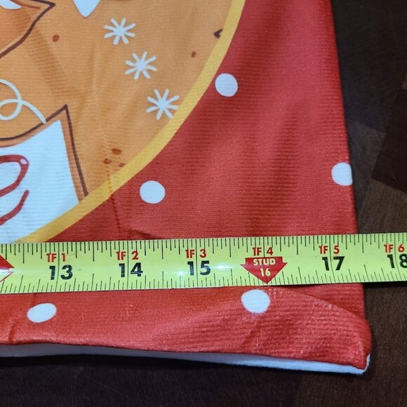 Gingerbread Christmas Pillow Cover Soft Decorative Case Holiday Xmas Home Decor - Picture 10 of 10